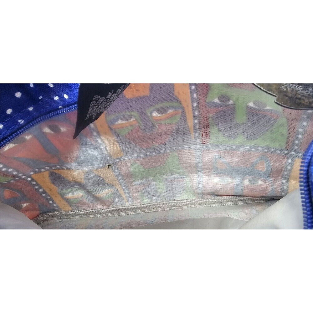 Vintage Y2K Laurel Burch Cat Shoulder Bag Embroidered Embellished Sequin Retro - Picture 14 of 16